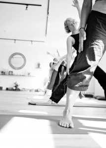 Yoga training with Freedom