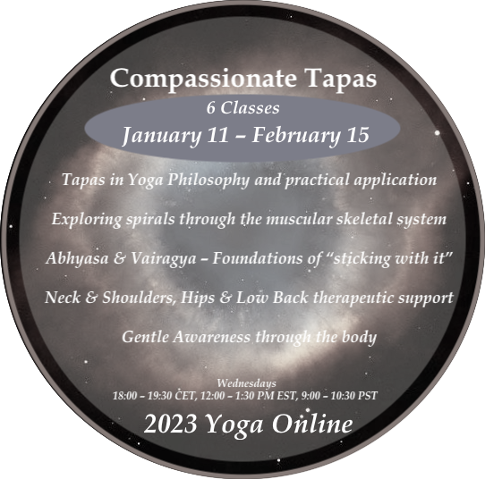 Compassionate Tapas (ONLINE), Wednesdays January 11 – Feb. 15